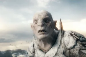 Azog sorprendido