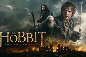 Banner final de El Hobbit: La Batalla de los Cinco Ejércitos