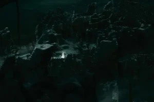 Galadriel intenta escapar de Dol Guldur
