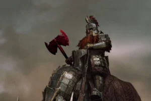 Diseño conceptual de Dáin Pie de Hierro