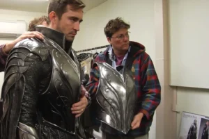 Lee Pace y Richard Taylor