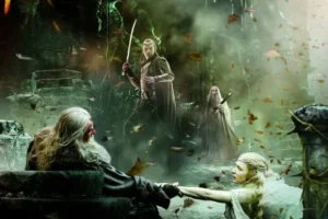 Poster del Concilio Blanco de El Hobbit: La Batalla de los Cinco Ejércitos