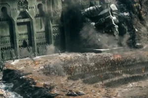 Los Orcos acometen contra Erebor