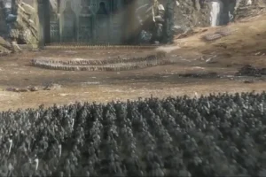 Los Orcos caen sobre Erebor
