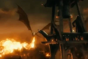 Smaug desata su ira sobre Esgaroth