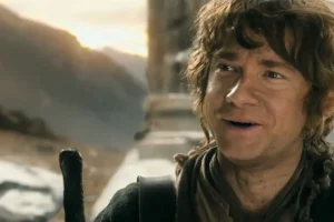 Bilbo se despide de los Enanos