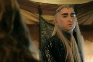 Thranduil interroga a Gandalf