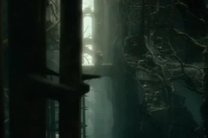 Gandalf y Thráin en Dol Guldur