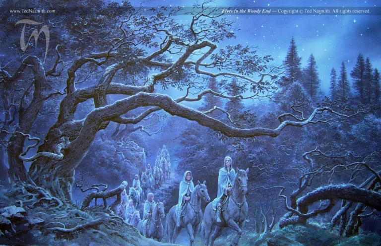 Elfos en el Bosque Cerrado