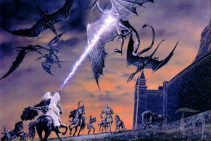 Gandalf aleja a los Nazgûl