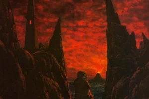 Sam entra solo en Mordor