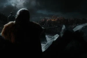 Thorin contempla Valle habitada de nuevo