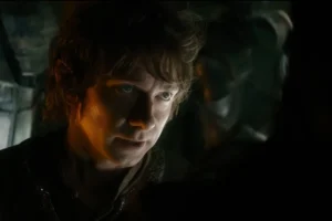 Bilbo advierte el comportamiento de Thorin