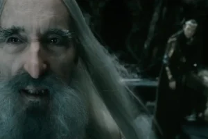 Saruman, Elrond, Gandalf y Galadriel