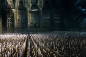 El ejército élfico sitia Erebor