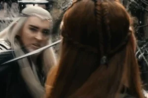 Tensa es la relación entre Tauriel y Thranduil