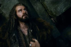 Thorin afectado por el mal del dragón