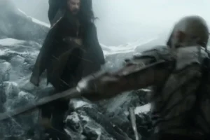 Thorin se enfrenta a Azog