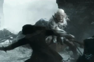 Thorin se enfrenta a Azog el Profanador