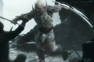 Duelo épico entre Thorin y Azog