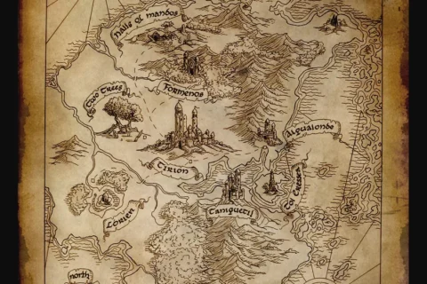 Mapa de Aman de amergusa