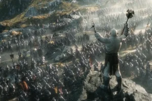 Azog comanda a los Orcos