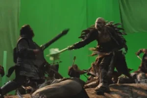 Thorin y Azog en la Batalla de Azanulbizar