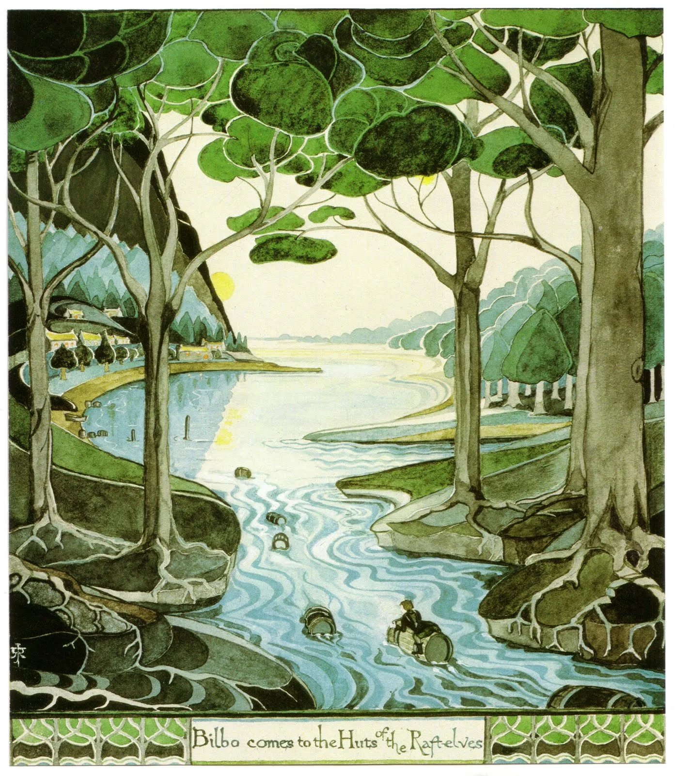 Barriles de contrabando, según J.R.R. Tolkien