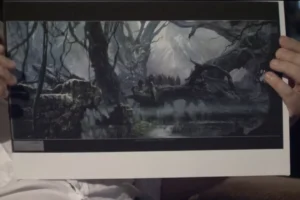 Otro boceto del Bosque Negro