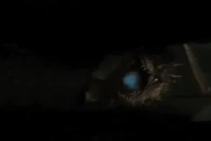 Smaug listo para escupir fuego