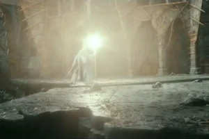 Gandalf en Dol Guldur rompe el Hechizo de Ocultamiento