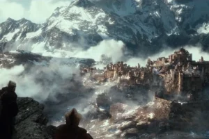 Los Enanos contemplan la Desolación de Smaug