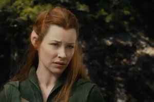 Tauriel advierte a Legolas