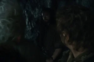 Balin, Thorin y Bilbo en Erebor