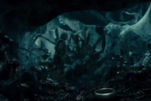 Bilbo y el Anillo en el Bosque Negro