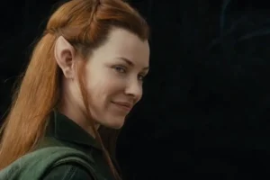 Tauriel sonríe
