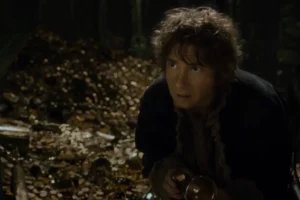 Bilbo despierta a Smaug