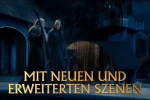 Gandalf y Elrond en Rivendel