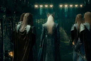 Thranduil se marcha de Erebor ofendido