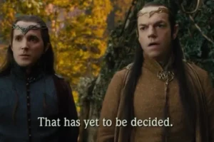 Lindir y Elrond