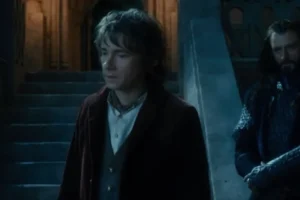 Bilbo y Thorin en Rivendel