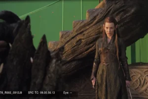 Tauriel interroga a un Orco