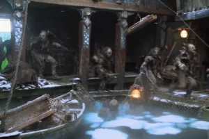 Los Orcos atacan Esgaroth