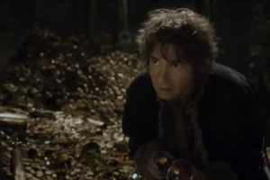 Bilbo despierta a Smaug
