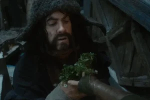 Bofur con hojas de athelas