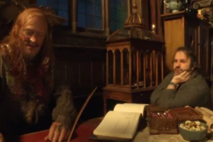 Stephen Fry y Peter Jackson