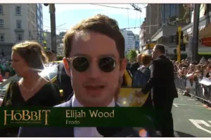 Elijah Wood en la alfombra roja