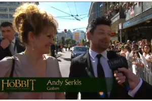 Andy Serkis en la alfombra roja