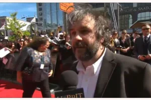Peter Jackson llega a la alfombra roja