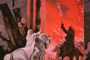 Gandalf y Nazgul